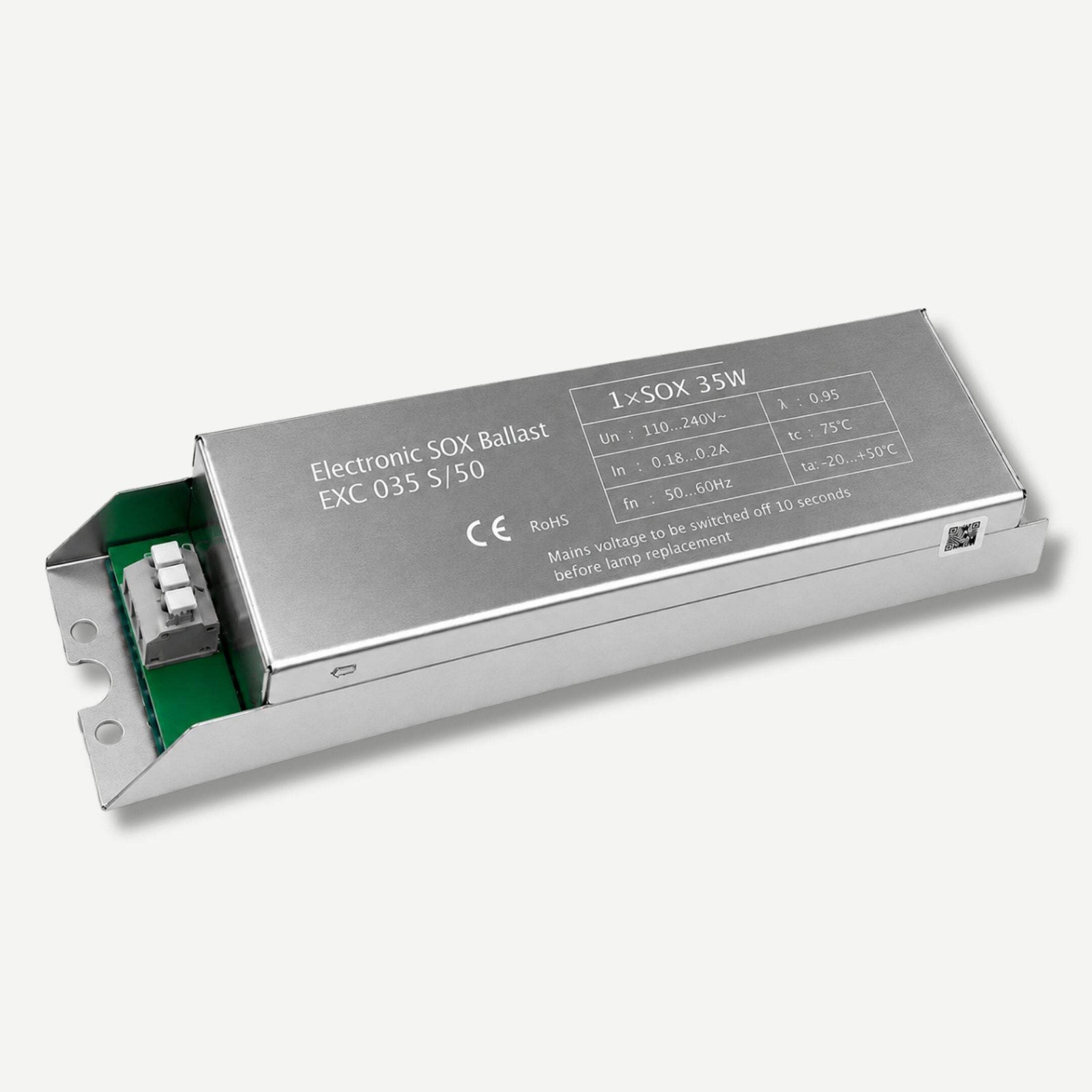 SOX 35W Electronic Ballast — Low Pressure Sodium Lamp Control Gear
