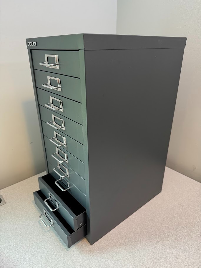 NEW! Bisley 10 Drawer MultiDrawer – Anthracite Grey **REDUCED PRICE**
