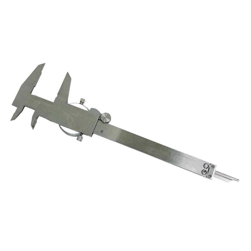 Black Face 0-6″ stainless Steel Dial Caliper Shock Proof 0.001″ Graduation