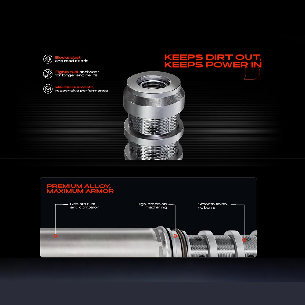 Fit Equinox Malibu Terrain HHR VVT Camshaft Solenoid Kit 12655420 2.0L 2.2L 2.4L