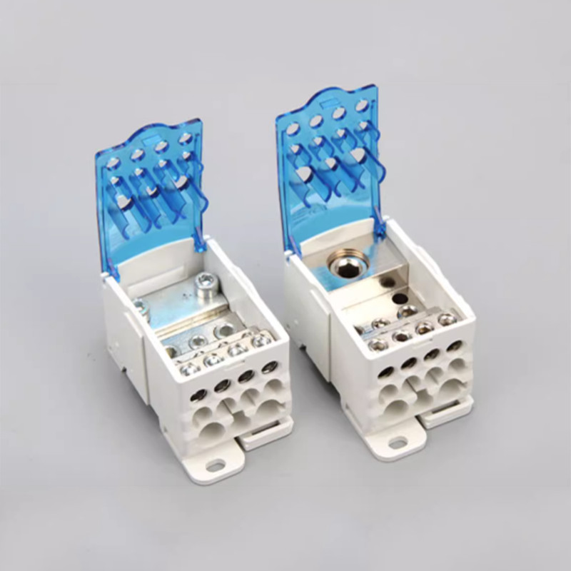 UKK80/125/160/500A Terminal Block 1 in Multiple-Out Din Rail Distribution Box