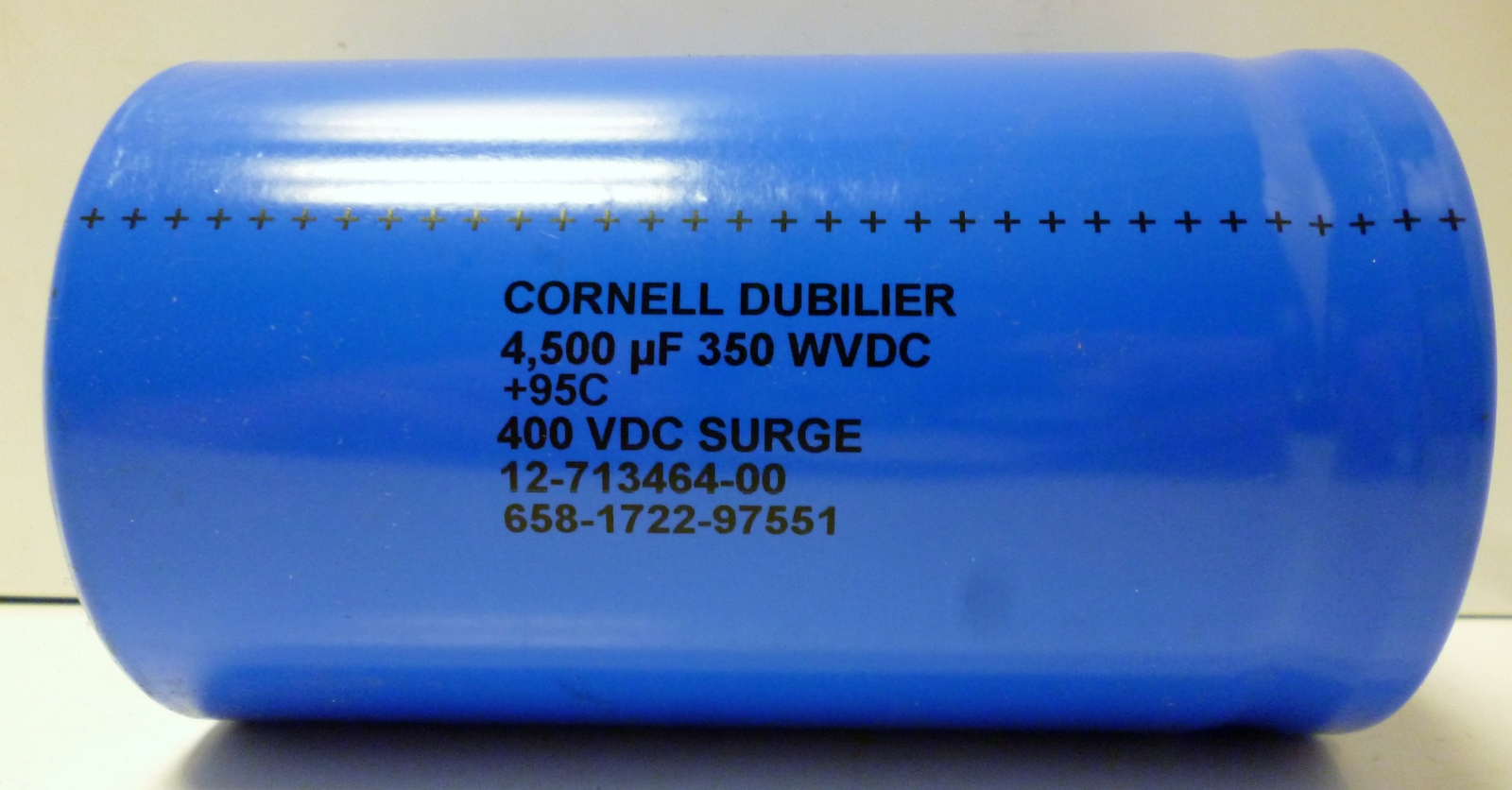 Cornell Dubilier CDE 12-713464-00 / 658-1722-97551 350WVDC Running Capacitor