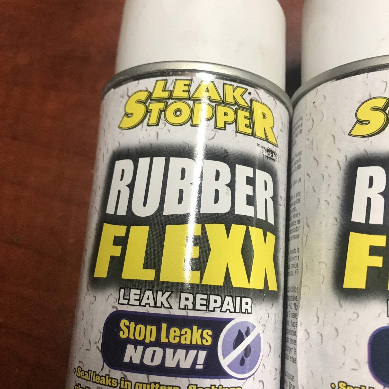 3x New Leak Stopper Rubber Flexx WHITE Repair Roofs Chimneys Skylights Gutters