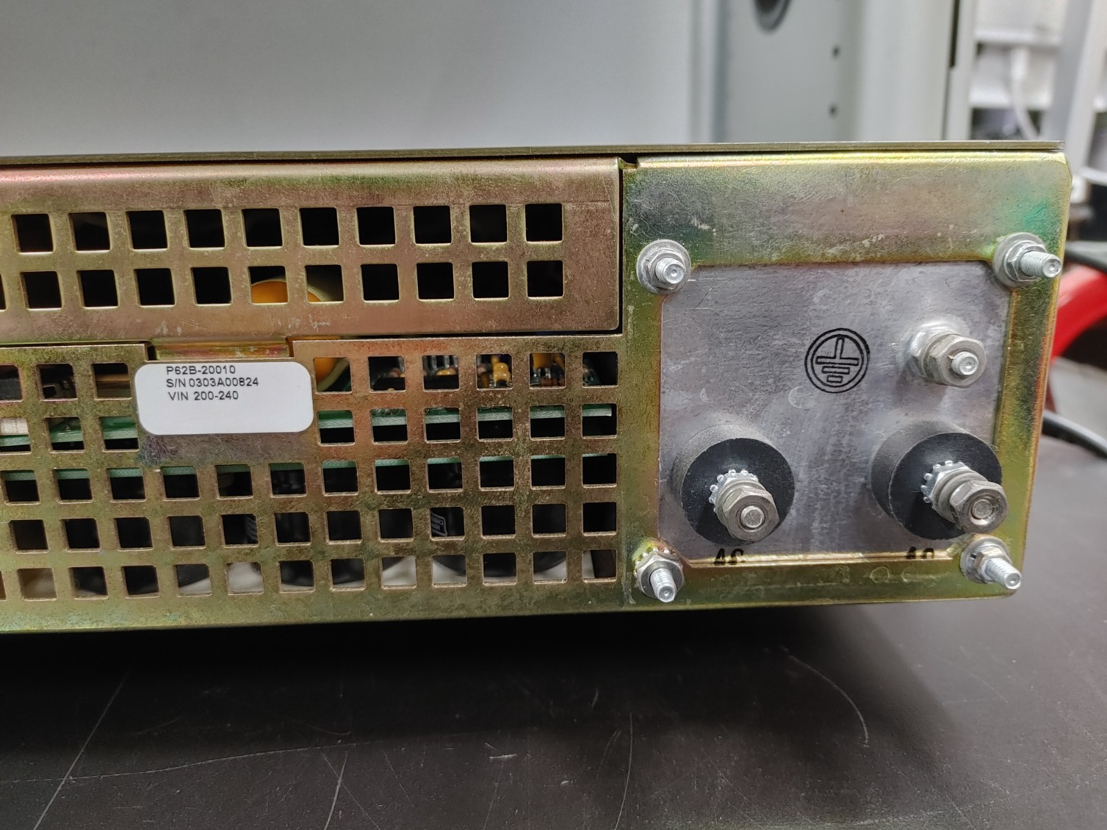 POWER TEN P62B-20010 0-200 Volts DC 0-10 Amps DC Power Supply