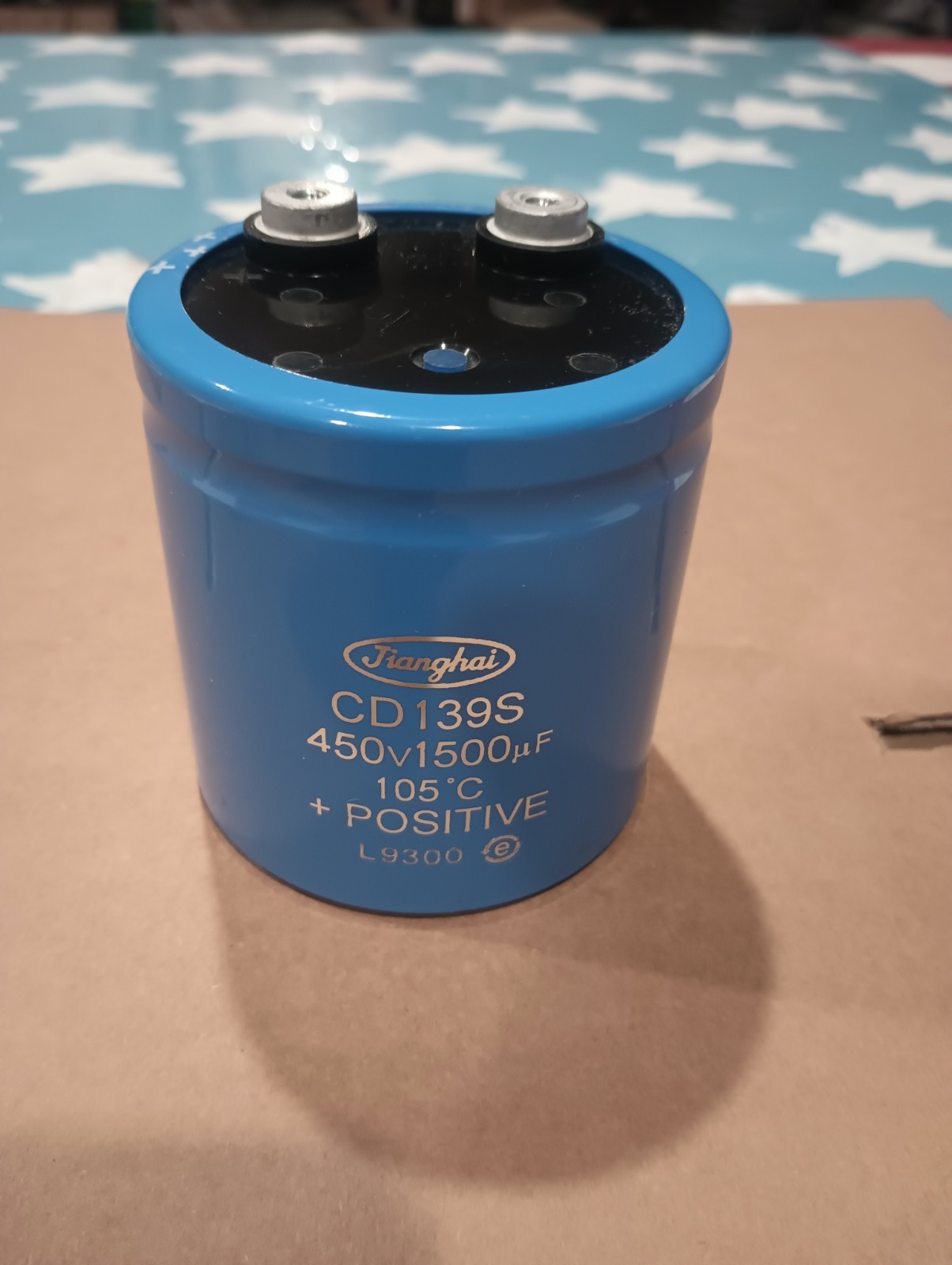 Jianghai CD 139S 450v1500uf 105°C + positive L9300 Capacitor Good Condition