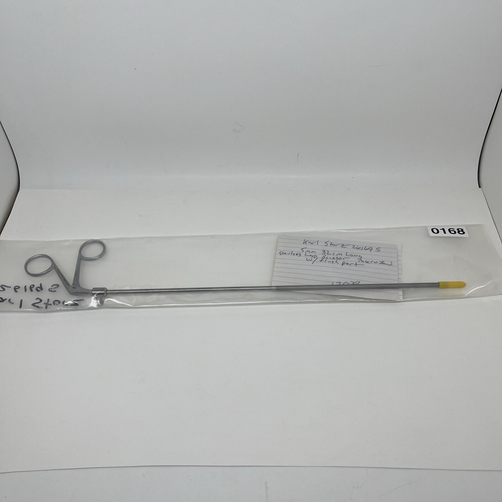 Karl Storz 26169S Laparoscopic Micro Dissecting Scissors Flush Port 5mm x 32cm