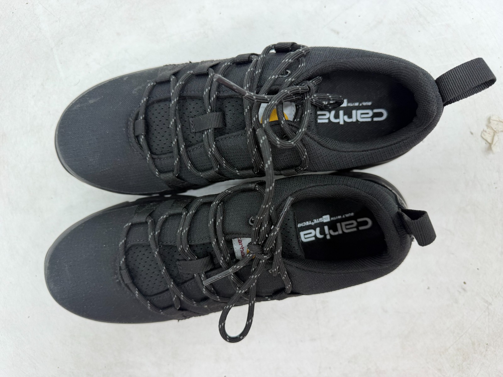 Carhartt Gilmore Nano Toe Ripstop Low Work Shoes Men Black Lace-Up Low Top – 9.5