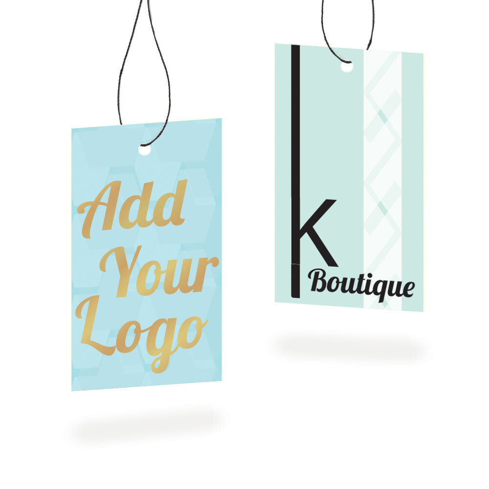 2″ x 3.5″ Custom Printed Clothing Tags ~ Hang Tags ~ Custom Tags ~ Business tag