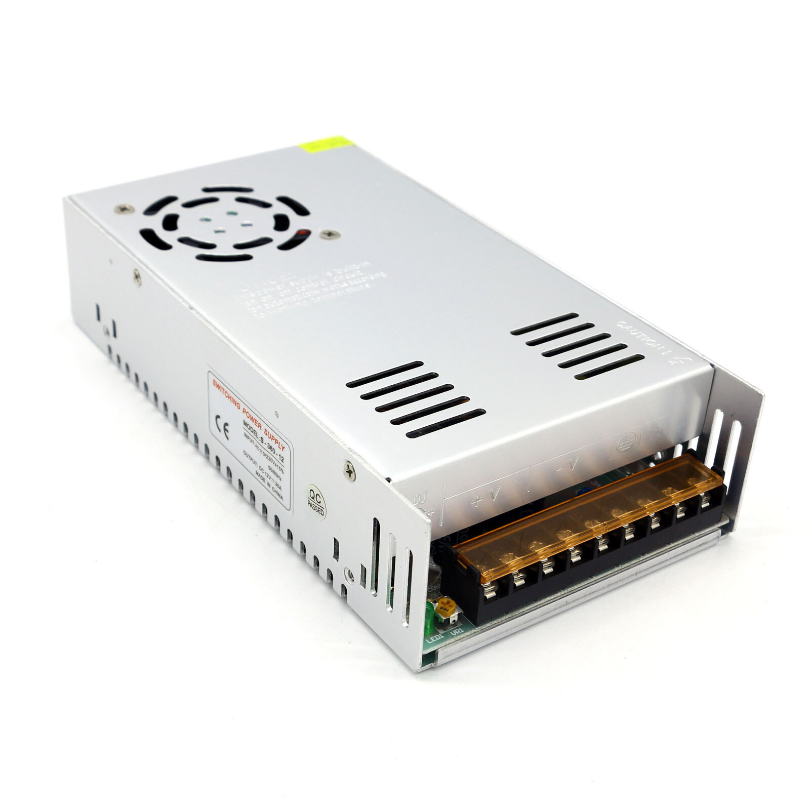 AC TO DC 12V 30A 360W Regulated Switching Mode Power Supply Converter Adapter 4o