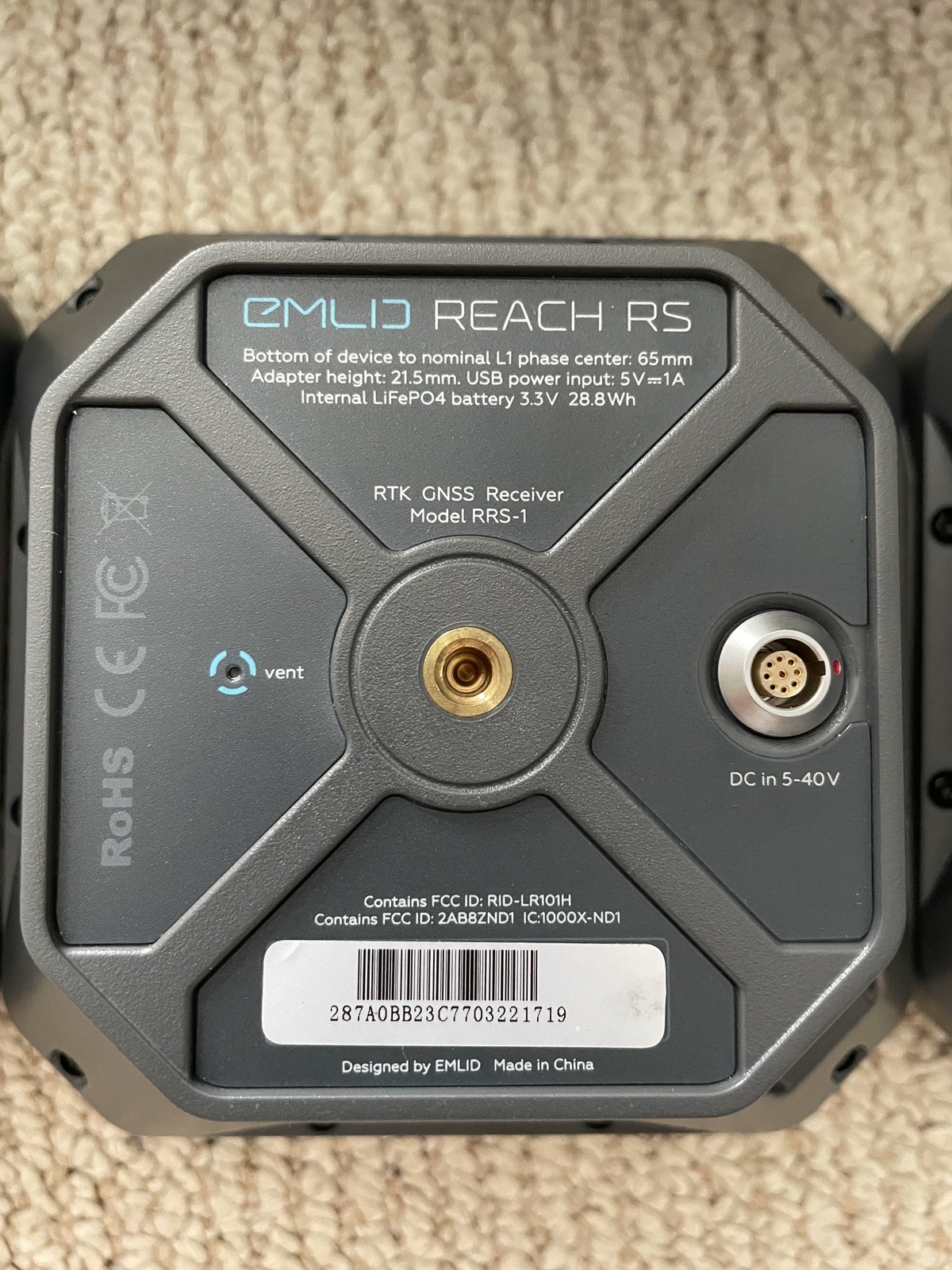Emlid Reach RS GNSS Receiver RTK GNSS Survey Kit Tested – SINGLE UNIT