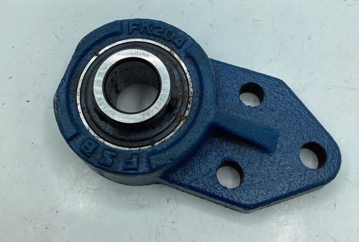 FSB UC204-12 Normal-Duty 3-Bolt Flanged Self Align Mounted Bearing Insert