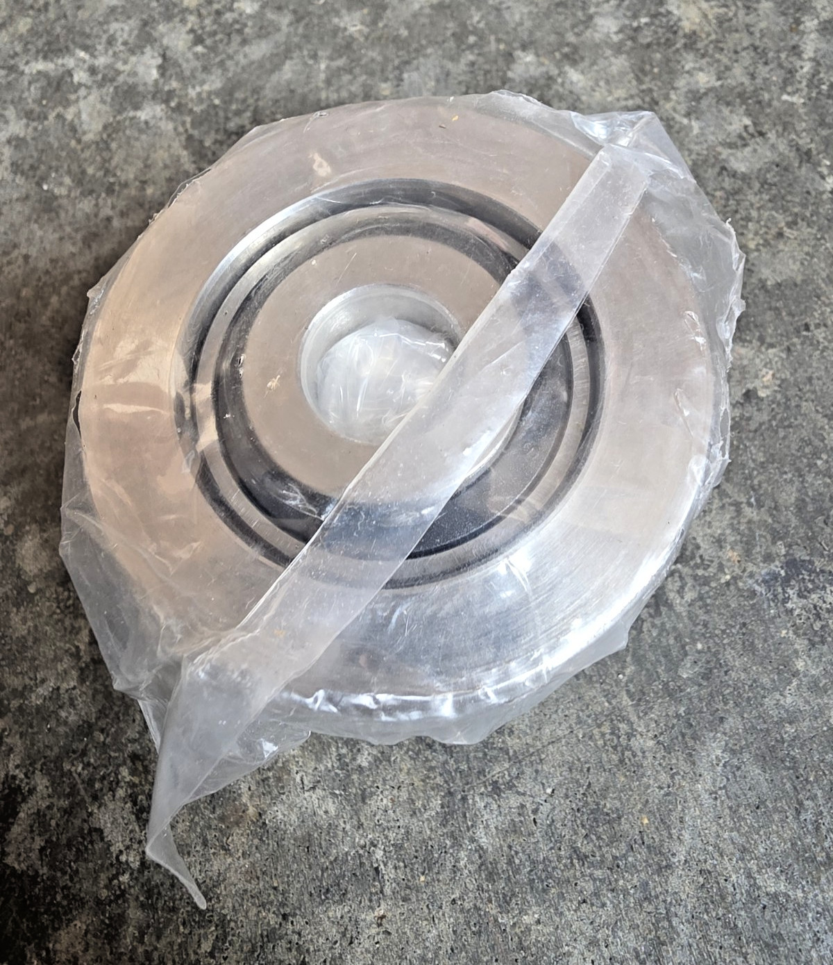 VTRY-2.50-SS Stainless Steel V-Groove Yoke Roller Wheel Bearing Assembly