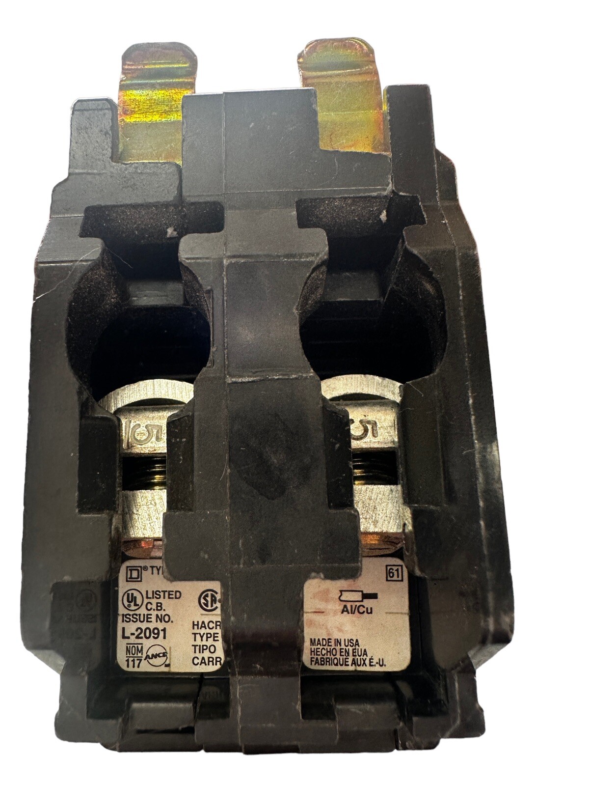 Square D QO240 40A 2-Pole 120/240V QO Type Load Center Circuit Breaker