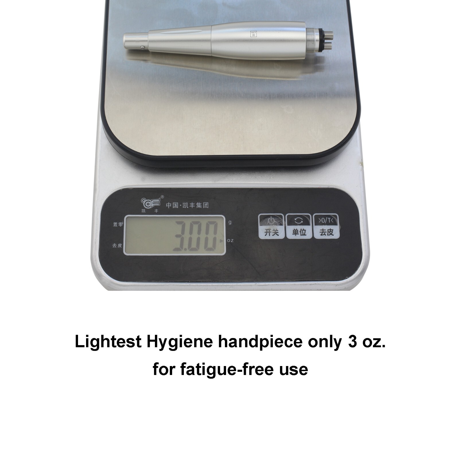 Dental Prophy Hygiene Handpiece Air Motor 3 Nose Cone 4 Holes 360 Degree Swivel
