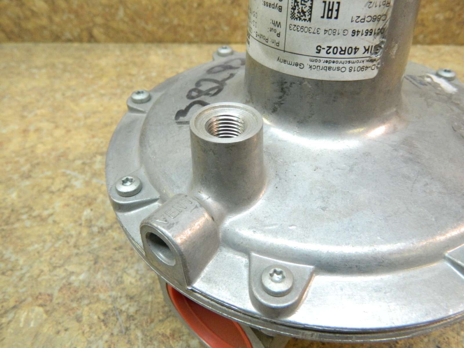 KROMSCHRODER GIK 40R02-5 Gas / Air Ratio Control *Missing Plastic Cap*