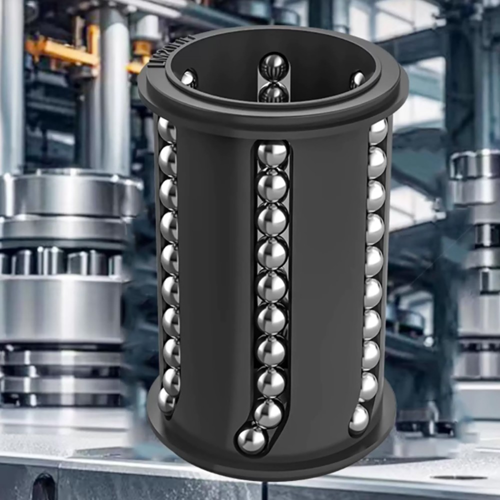 Closed Linear Ball Bearing Bushing Nitrile Rubber Seals LM3UU~LMK40LUU ID3-40MM
