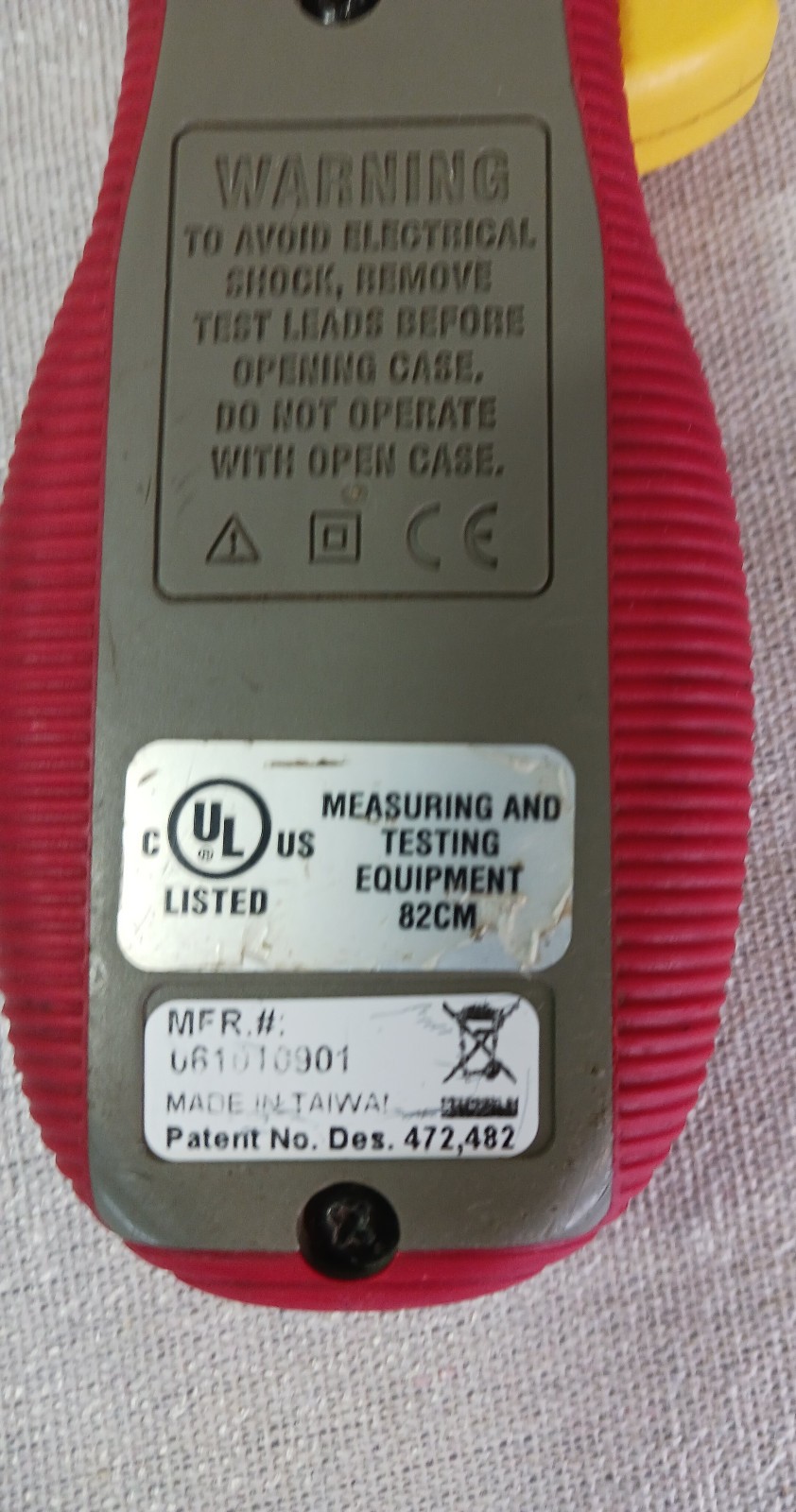 Amprobe ACD-14 Digital Clamp Multimeter w/ Fluke Leads