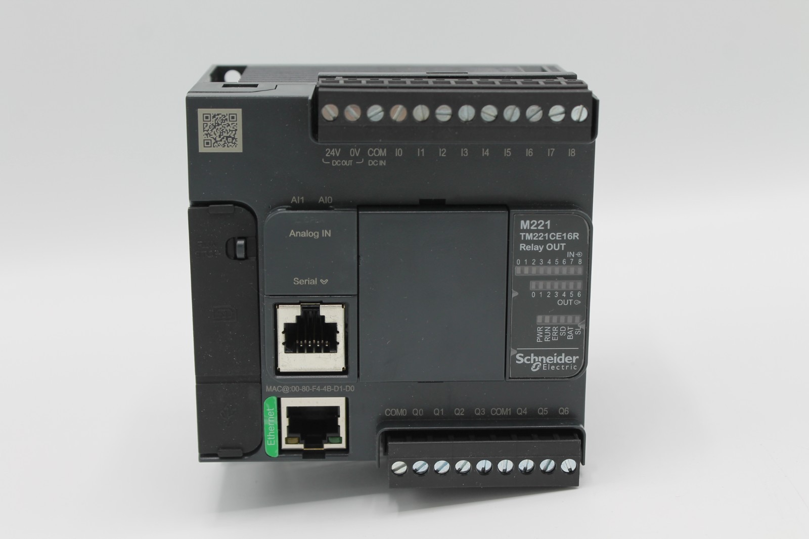 Schneider Electric TM221CE16R Modicon M221 Controller 064875 (NEW IN BOX)