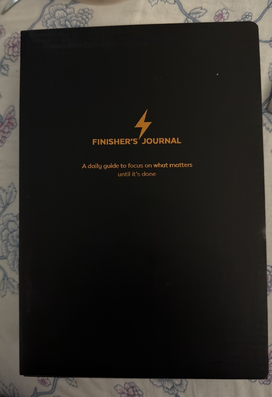 BRAND NEW Finisher Secrets Finisher’s Journal 3.0 Daily Undated Faux Leather