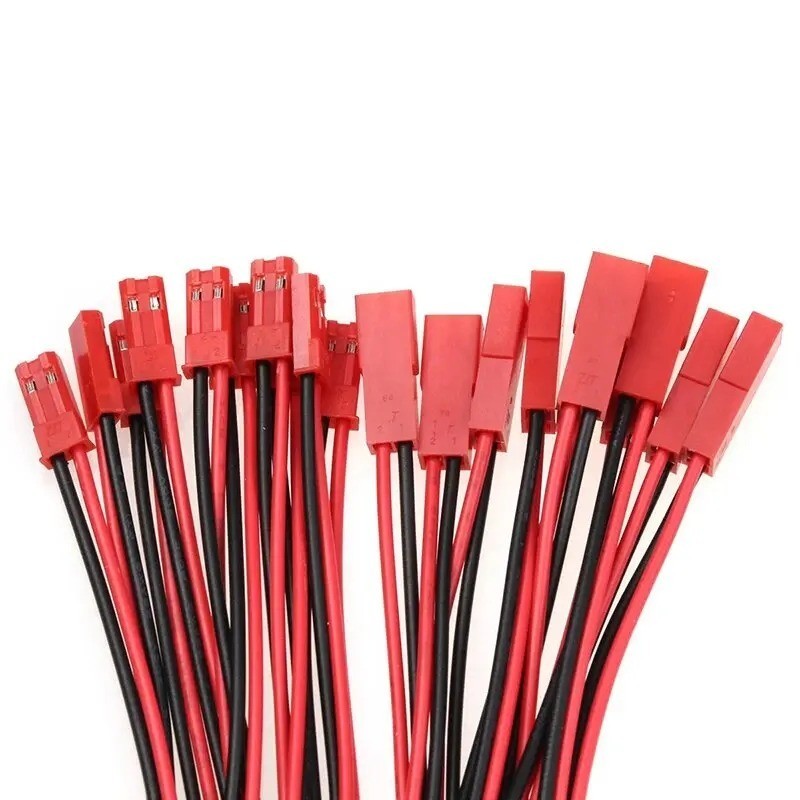 20pcs JST 2-Pin Male & Female Connector Plug Cable Set for DIY Wiring