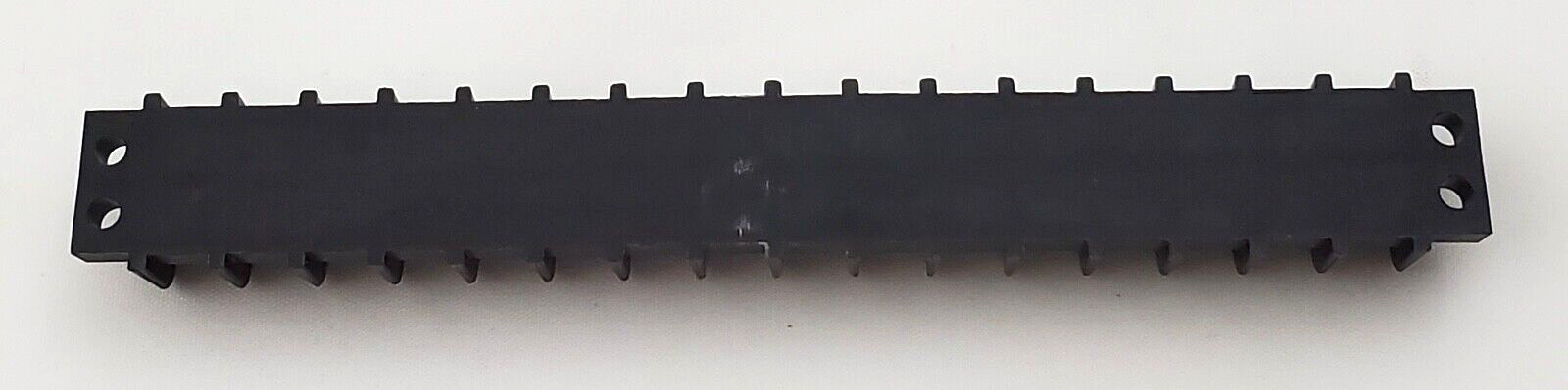 Molex 0387600116 16 Position Dual Row Screw Terminal Strip Block 6-5/8″ Long