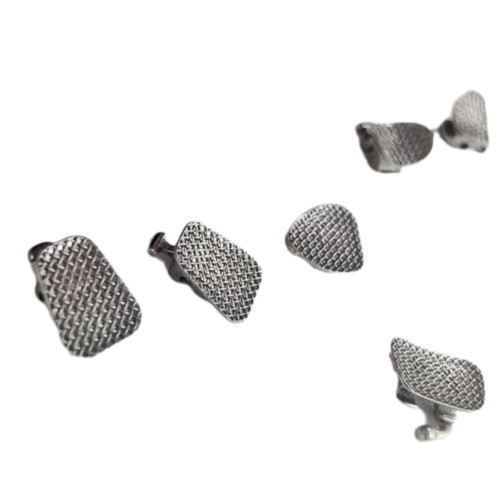 28pcs/set Dental Orthodontic Metal Lingual Brackets Brace Buccal Tubes