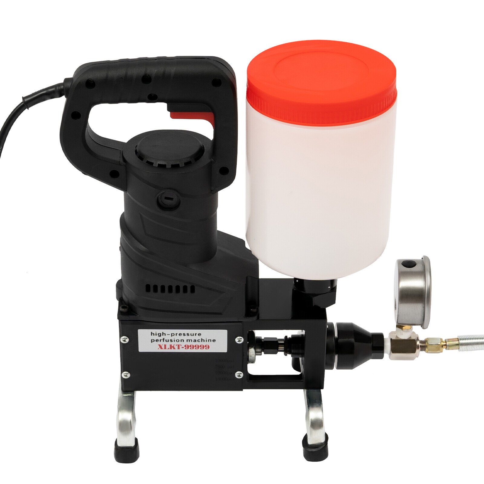 0-10000PSI Electric Grouting Machine High Pressure Grouting Injection Pump 1100W