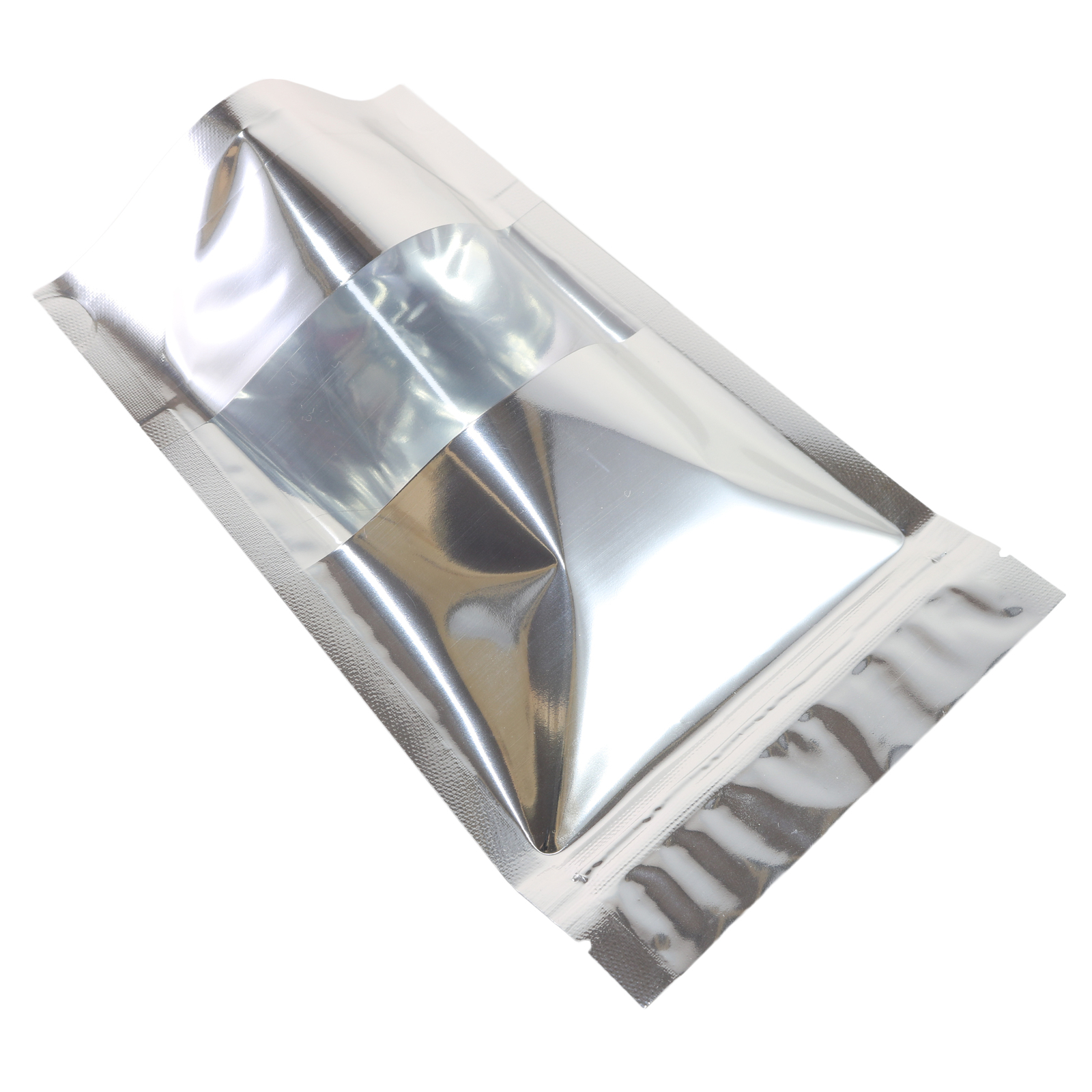 200 Silver Stand-Up Dry Food Mylar Pouches for Seeds and Grains