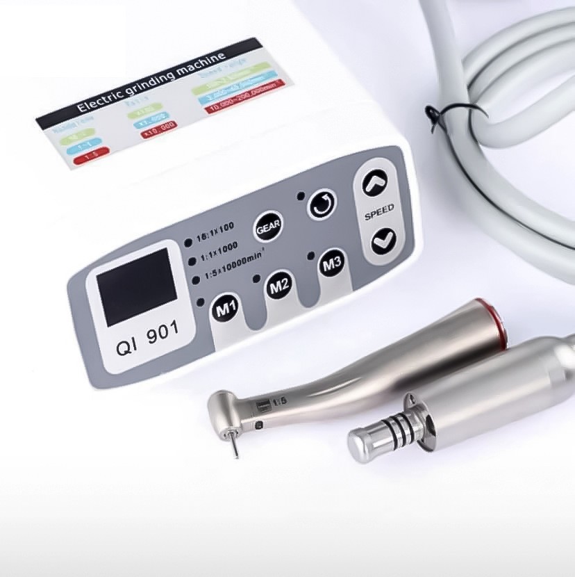 Dental LED Brushless fit 1:1/1:5/16:1 Electric Micro Motor Internal E-type 4HOLE