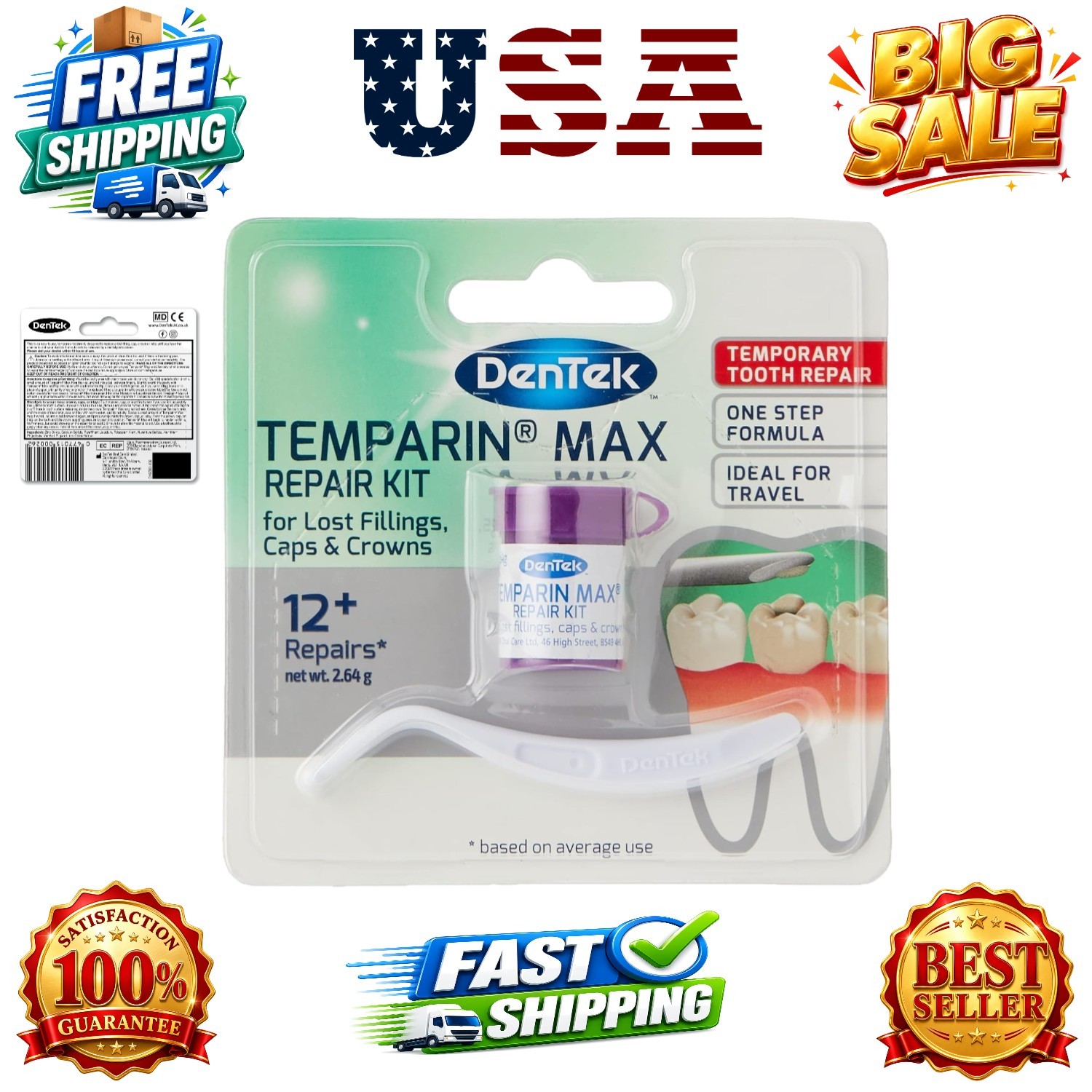 Temparin Filling Material Single Item
