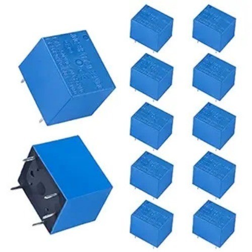 12V 24-Volt SPST Power Relay Module PCB Type 5-Pin Mini Relay for Ci Size: 24V