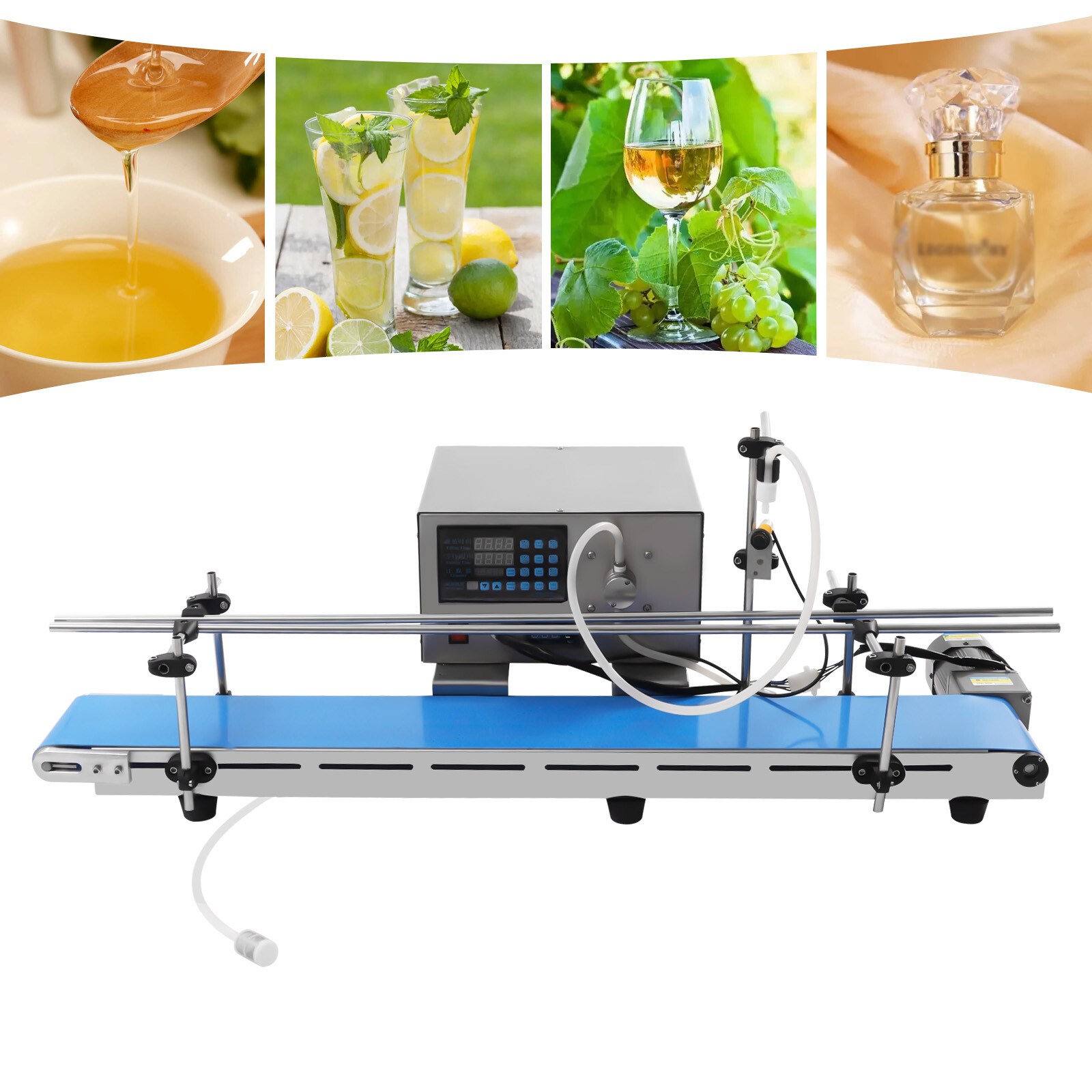 Liquid Filling Machine Automatic Continuous Filling Machine Bottle Filler 3000ml