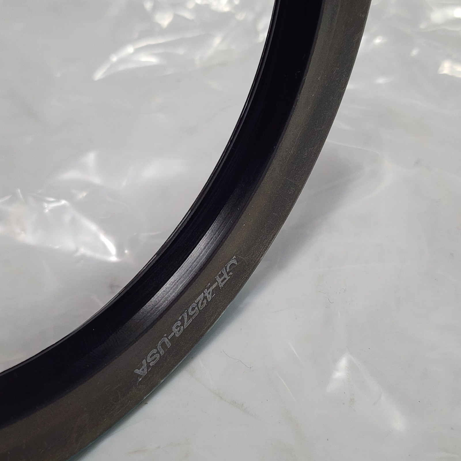 SKF 42573 Seal Single Lip Oil Seal – Solid, 4.250 in Shaft Dia .751 in OD, 0.