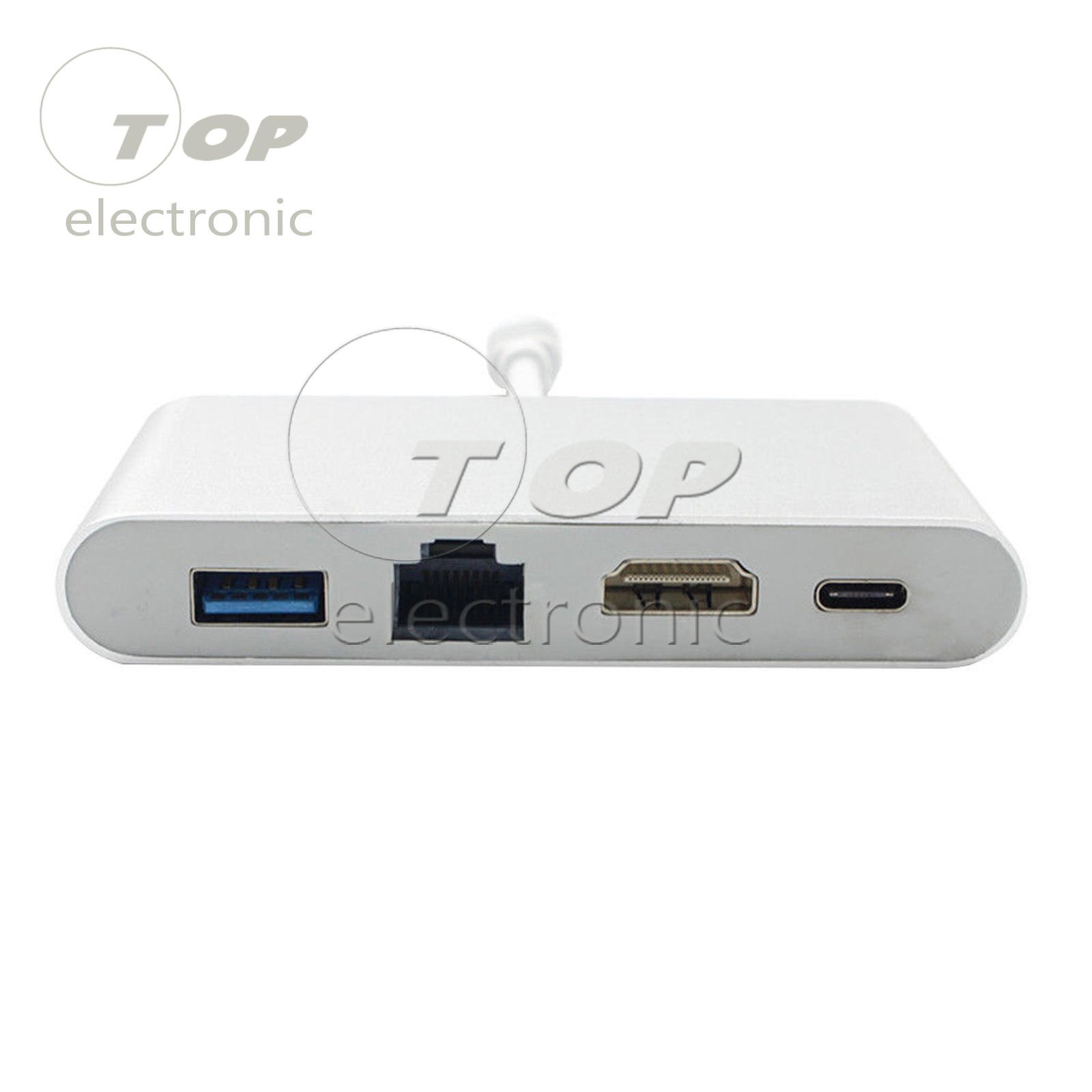 USB-C to HDMI 4K+Ethernet (RJ45 Port)+USB 3.0 USB 3.1 Type C Adapter