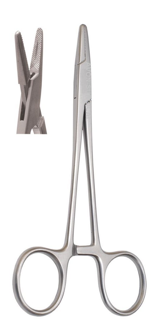 Suture Needle Holder / Driver (5″ Stainless Steel) Surgical Dental Instruments