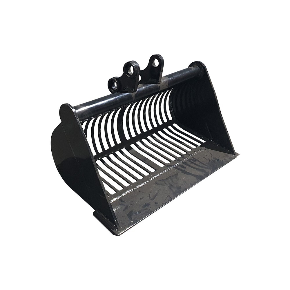 Agrotk 24in Funnel Bucket Attachment for Mini Excavator River Dredging 31.9KG