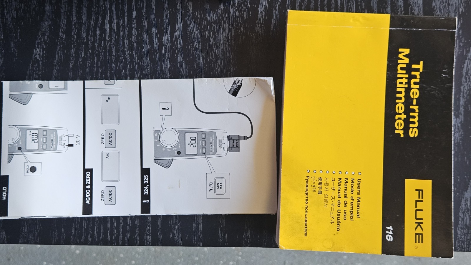 Fluke 116/323 HVAC Combo Kit and Klein Tools Multimeter and Clamp Meter