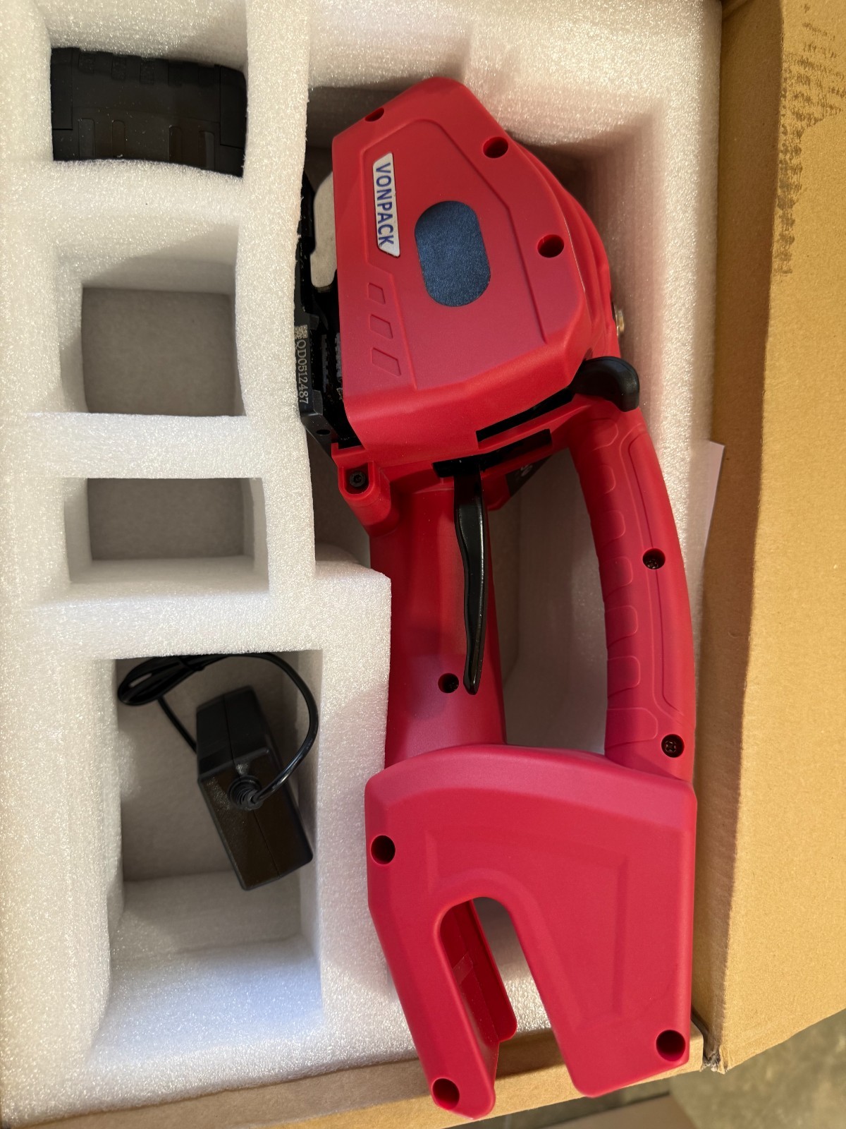 Handheld Electric Strapping Machine with Display and 4000mAh Battery Adjustable