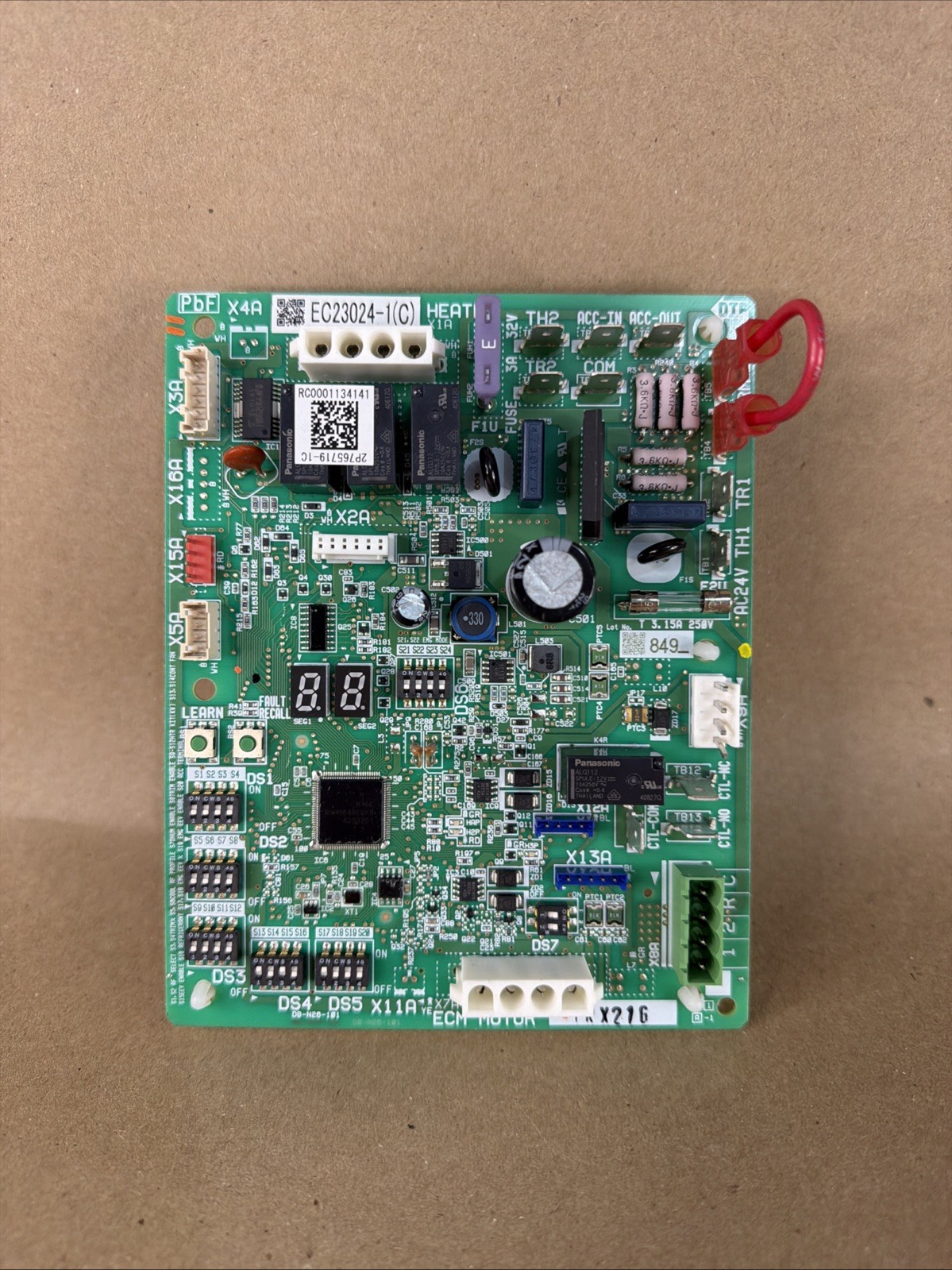 Daikin EC23024-1(C) ECM Motor Heater Control Circuit Board TRY121 (A2)