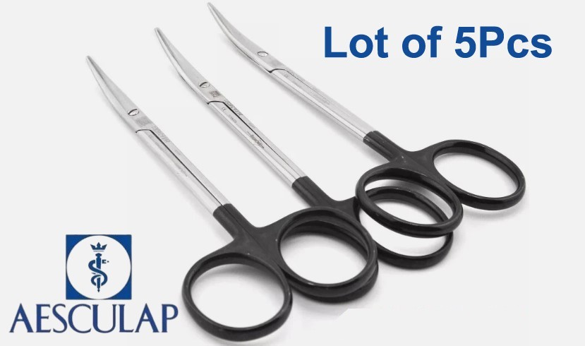 AESCULAP BC931R Surgical Curved Lift Supercut Delicate Baby Metzenbaum Scissors