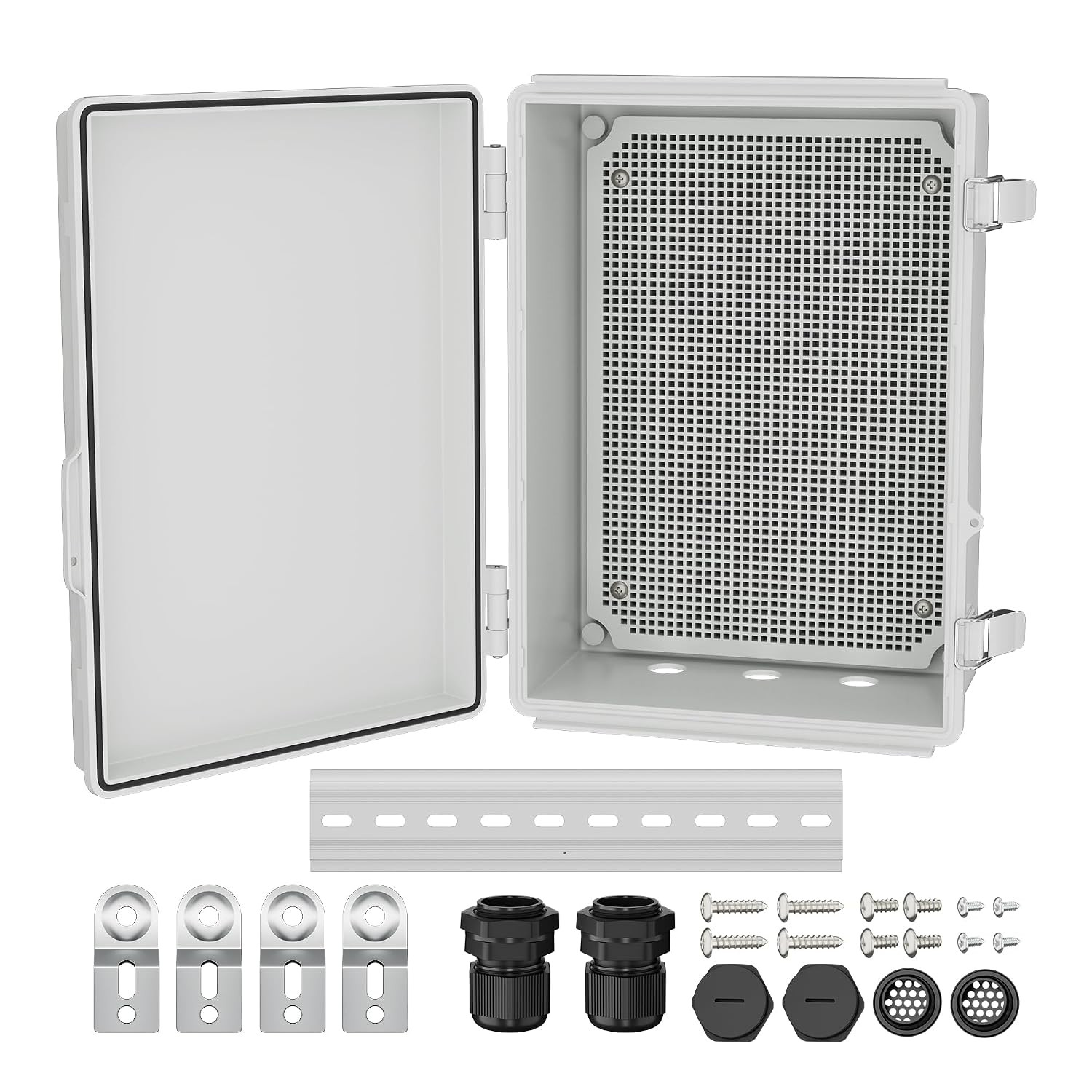 Waterproof Junction Box NEMA 4 Heavy Duty Outdoor Electrical Enclosure Many Size