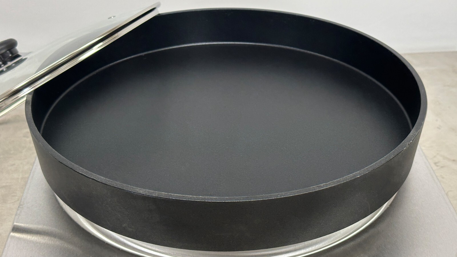 Commercial Electric Frying Pan for Dumpling Potstickers Shallow Fry 110V 60Hz