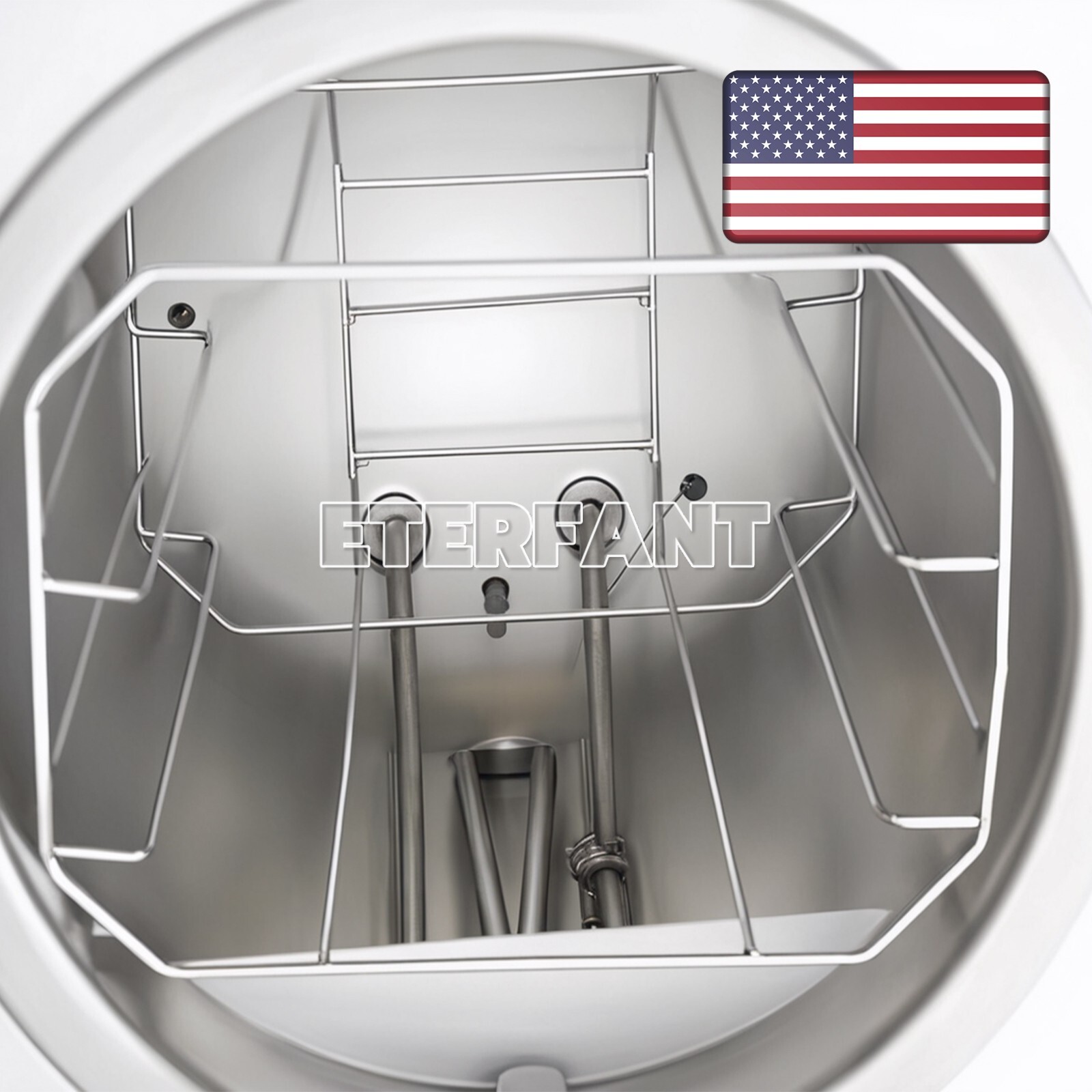 ETERFANT Dental Autoclave Steam Sterilizer Medical Sterilization 18L