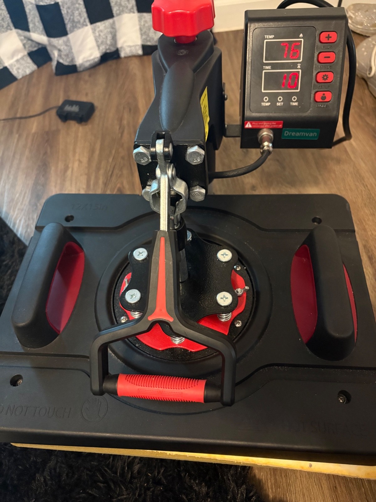 Carejoy 8-in-1 Digital Transfer Sublimation Heat Press Machine