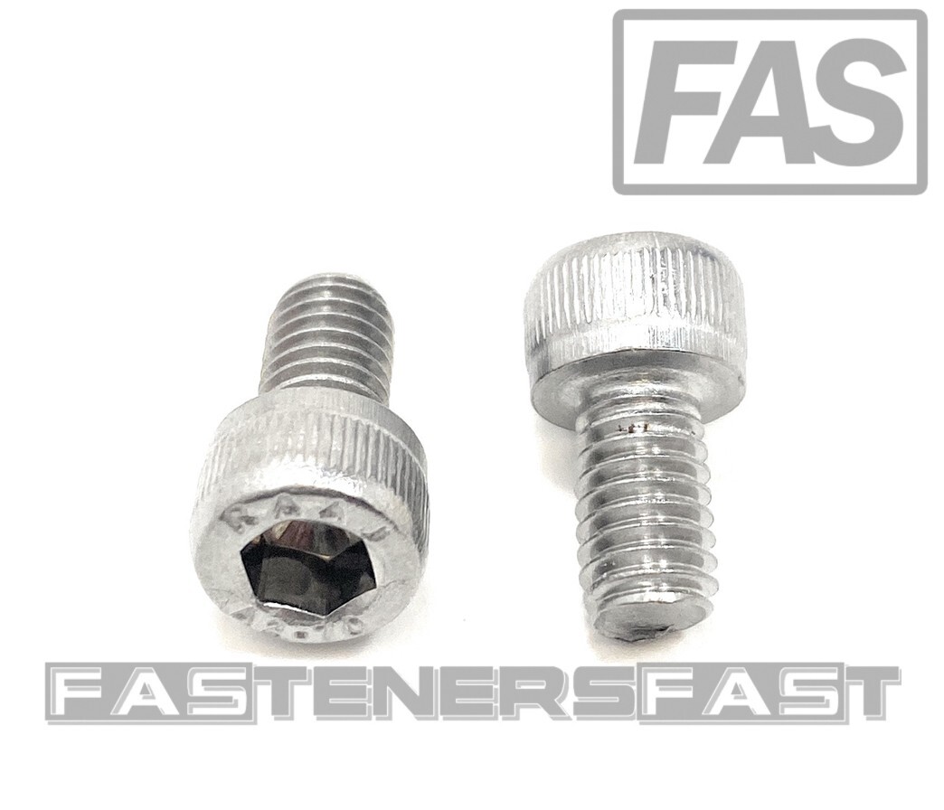(25) M6-1.0 x 10 Stainless Steel Socket Head Socket Cap Screws DIN912 M6x1.0x10