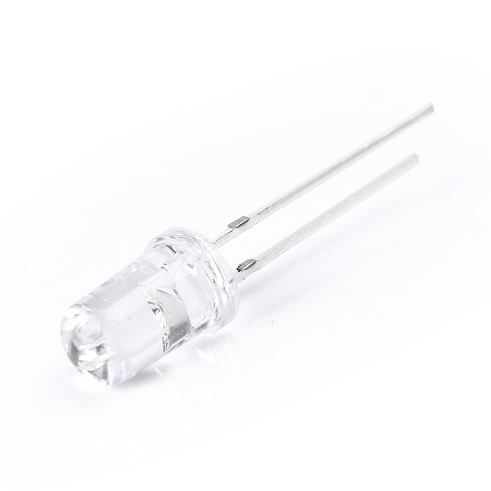 5mm Ultra Bright LED White Light Bulb Lamp 20000mcd Super Bright 100PCS Auto US