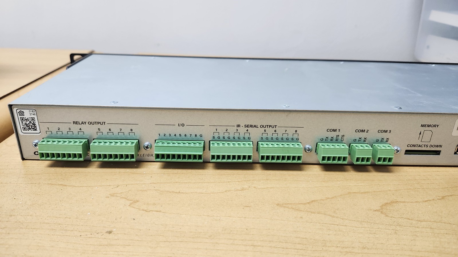 Crestron CP4N 4-Series Control Rackmount Processor USB Port Ethernet (LAN)