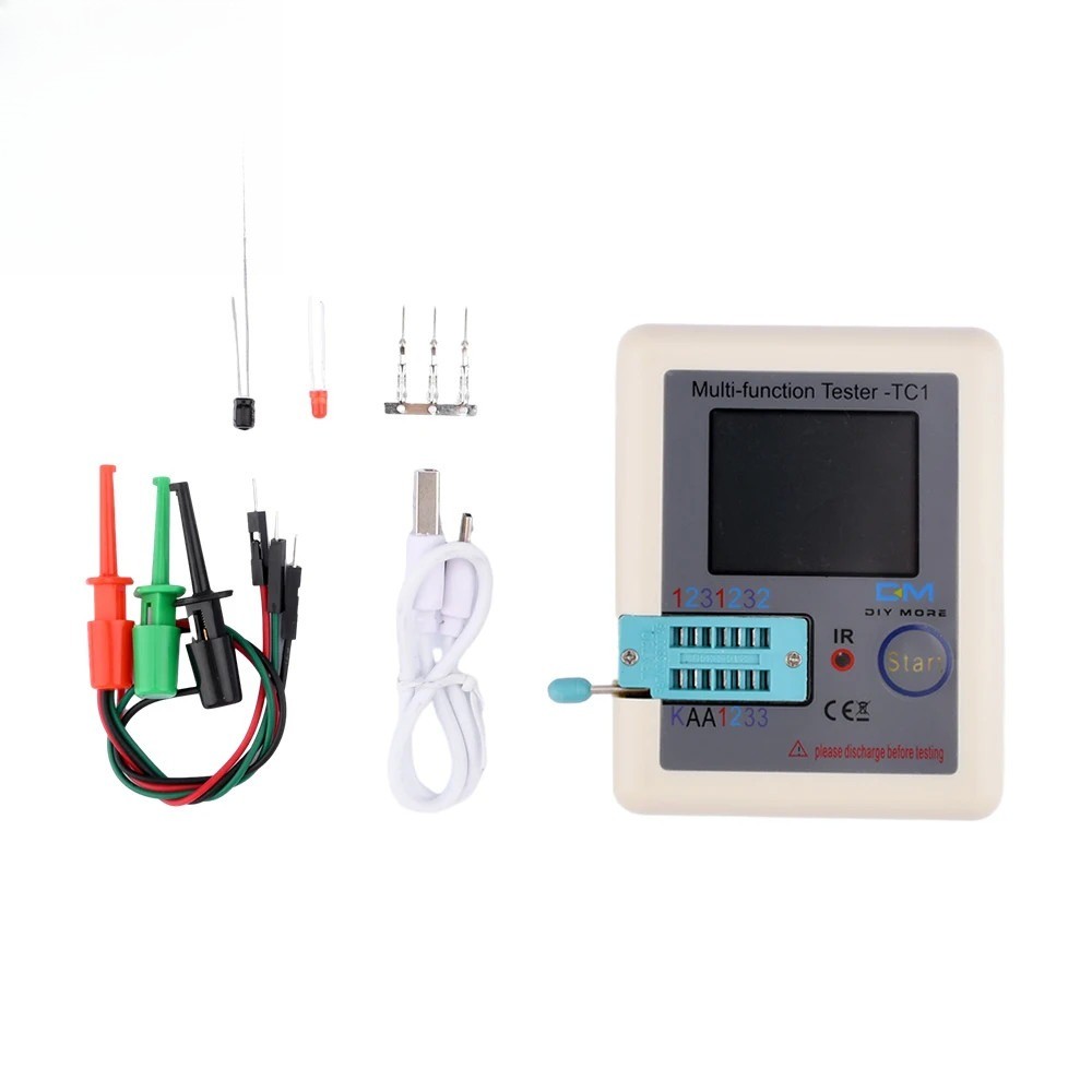 Multi-Function Tester LCR-TC1 1.8 inch for Diode Triode Capacitor Resistor ESR