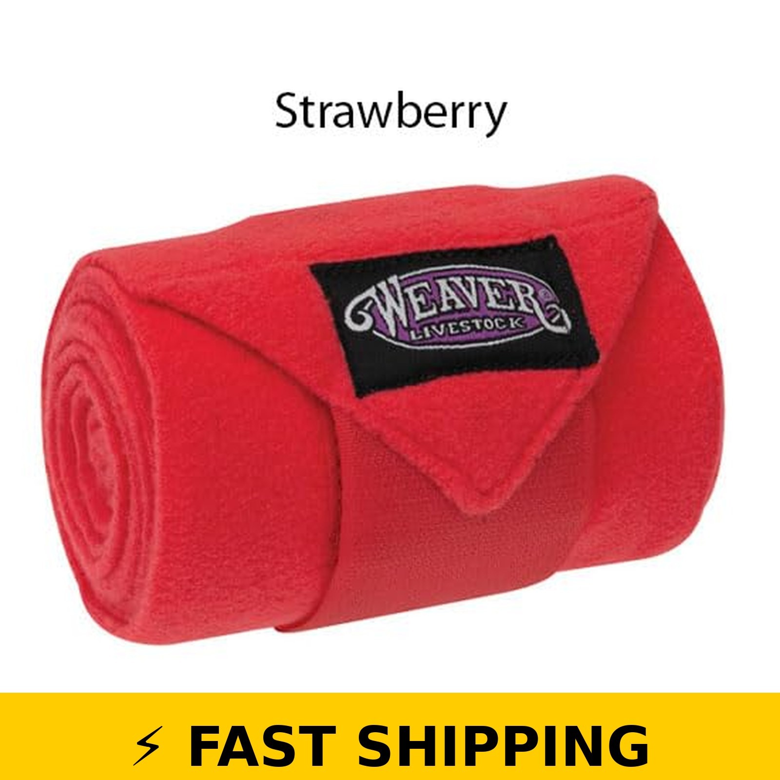 Weaver Livestock Sheep & Goat Fleece Leg Wraps, Four-Pack, Steel