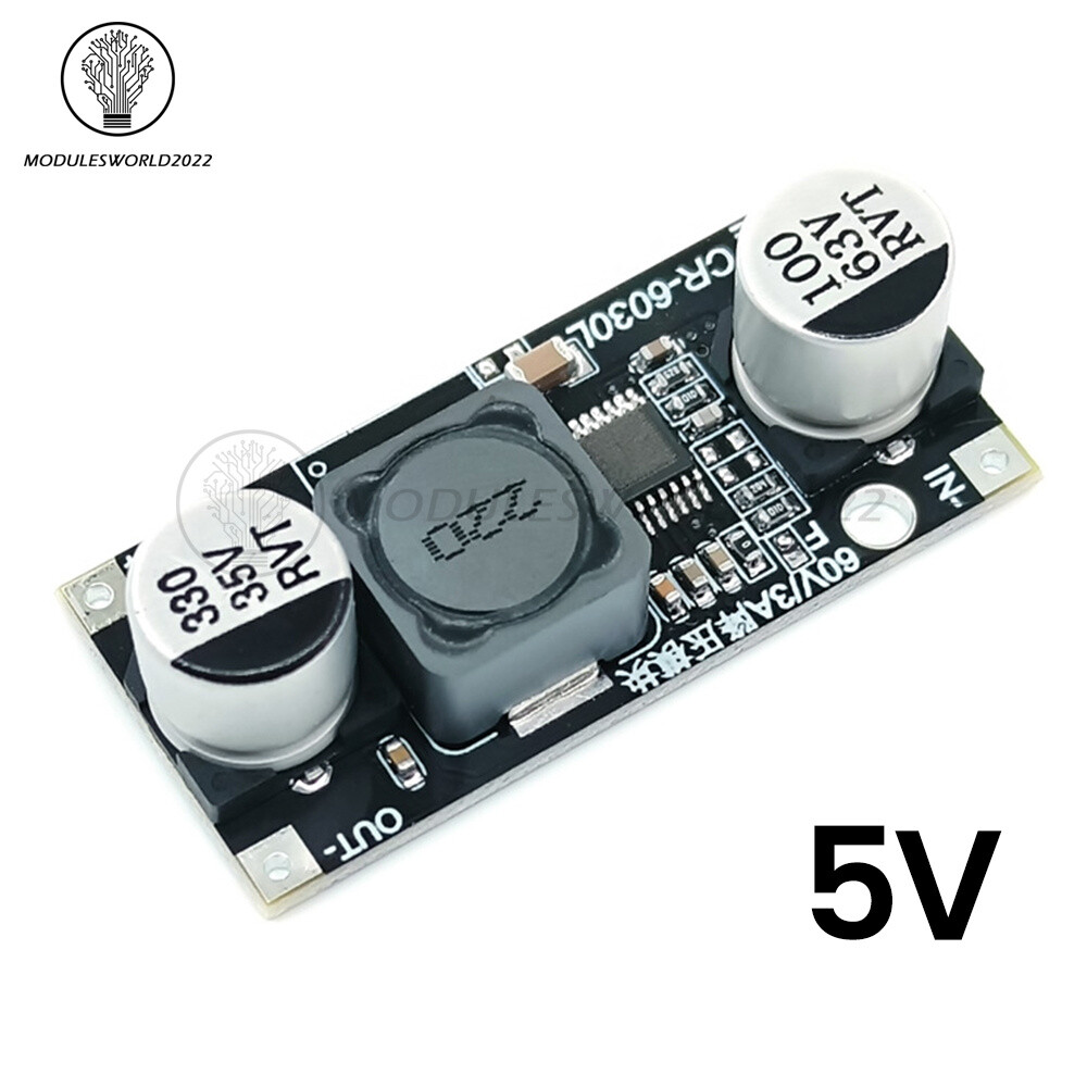 DC4.2-60V to DC 2-34V Step Down (Buck) Voltage Regulator Power Adapter Converter